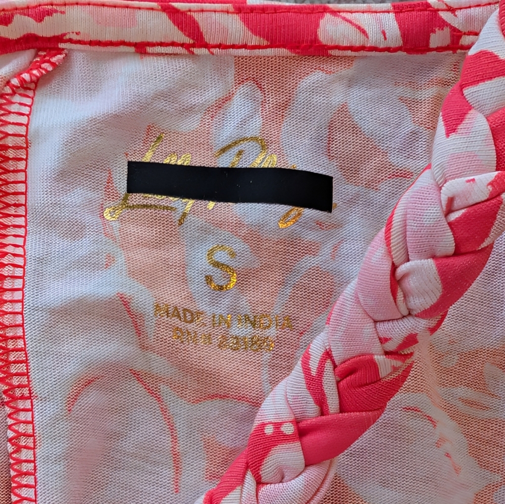 NEW Lilly Pulitzer Braided Straps Kyleigh Dress - Cane Coral Crab Collab - Picture 7 of 10